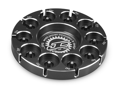 JConcepts Pinion Puck - Stock Range (27-36T in 48 Pitch) (Black)