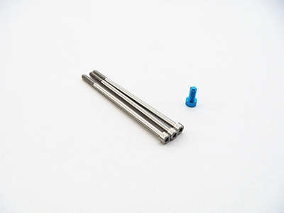 Hiro Seiko XeRun V10 G3 Titan/Aluminum Screw Set (Light Blue)