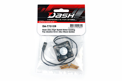 Dash Ultra High Speed MOTOR Cooling Fan 30x30x10mm (Alu)
