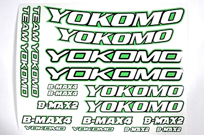 Yokomo Offroad Racing Stickers (green)