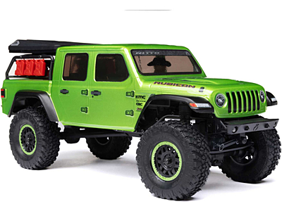 Axial 1/24 SCX24 Jeep Gladiator 4WD Rock Crawler Brushed RTR (White)