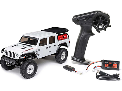 Axial 1/24 SCX24 Jeep Gladiator 4WD Rock Crawler Brushed RTR (Black)