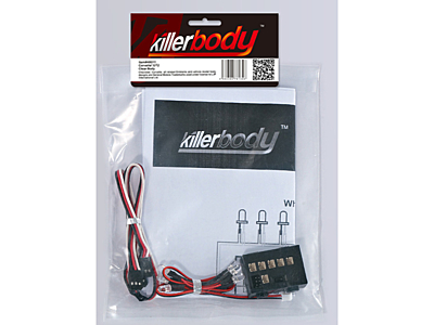 Killerbody 1/10 5mm LED Light Set with Controller Box (6 LEDs)