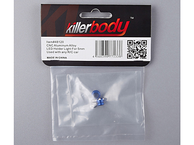 Killerbody Aluminum 5mm LED Holder (Blue)