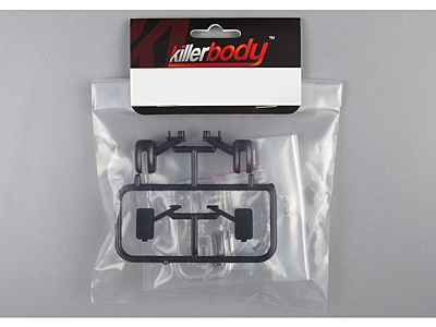 Killerbody Rear View Mirror Set with LEDs (Type F)