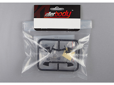 Killerbody Rear View Mirror Set with LEDs (Type D)