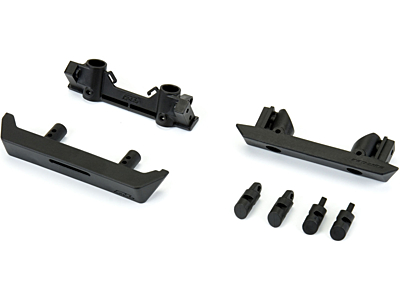 Pro-Line 1/10 High-Performance Crawler Front & Rear Bumper Set for SCX10 III