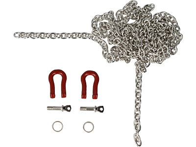 Robitronic Silver Chain with Shackles