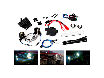 Traxxas Complete LED Light Set with Power Supply