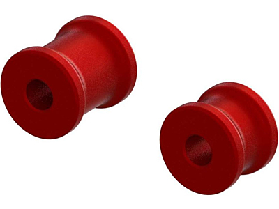 Arrma Aluminum Chassis Brace Spacer Set (Red)