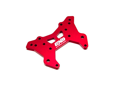 Arrma Front Shock Tower RS 7075 T6 Aluminum (Red)