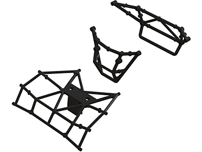 Arrma Body Cage Front & Rear (Black)
