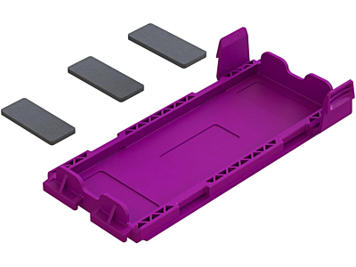 Arrma Battery Door Set (Purple)