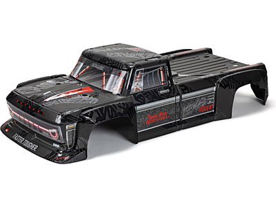 Arrma 1/5 Outcast 8S Painted Decaled Trimmed Body (Black)