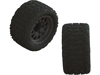 Arrma dBoots Katar MT Glued Tire Set (2pcs)
