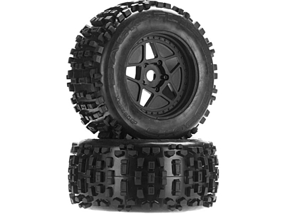 Arrma dBoots Backflip MT Glued Tire Set (2pcs)