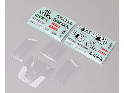Axial UTB18 Capra Body Panel Set with Decals (Clear)