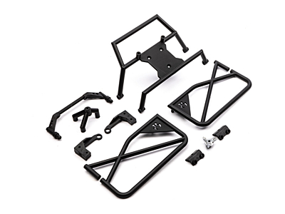 Axial SCX10 III Early Bronco Doors and Tire Carrier Set