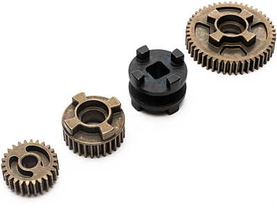 Axial Lower Shaft Gear Set with 2 Speed Slider