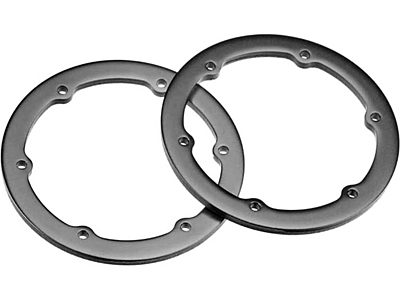 Axial 1.9 Beadlock Ring (Grey, 2pcs)
