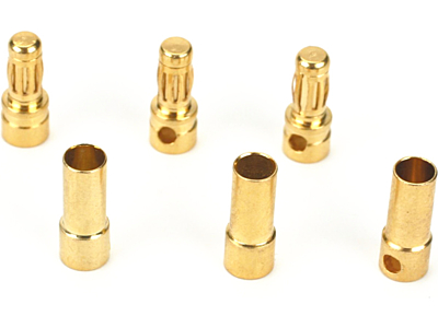 Dynamite Connector Gold Bullet Set 3.5mm (3pcs)