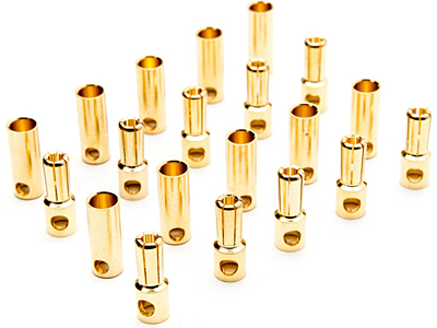 Dynamite Connector Gold Bullet Set 5.5mm (10pcs)