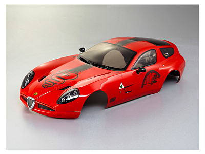 Killerbody 1/10 Alfa Romeo TZ3 Corsa Body (Red)