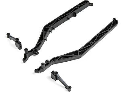 Losi 22S Side Guard Set Aluminum Chassis
