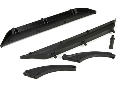 Losi Chassis Side Guards & Chassis Braces