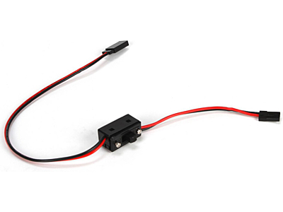 Losi 5IVE-T HD On/Off Switch with 20AWG Wire & Gold Plated Plugs