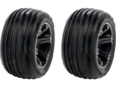 Medial Pro Preglued Front Sport Tires Tracer 2.8" (Black, 2pcs)