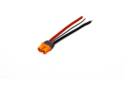 Spektrum Connector with Wires IC3 Male 13AWG (100mm)