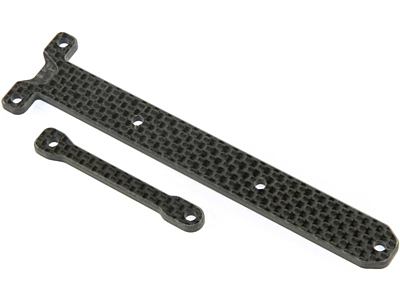 TLR Carbon Chassis Brace Support Set