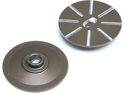 TLR Grooved Slipper Plates SDHS (2pcs)