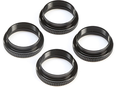 TLR 16mm Shock Nuts & O-rings (4pcs)