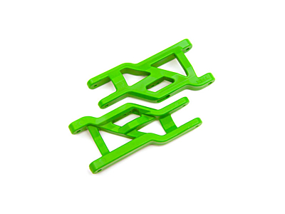 Traxxas HD Front Suspension Arms (2pcs, Green)