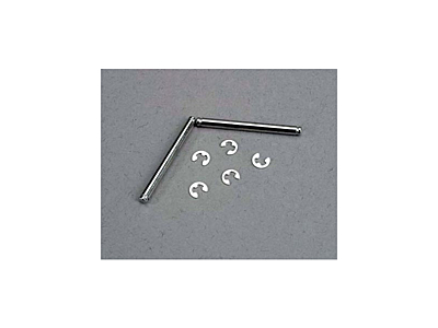Traxxas Suspension Pins with E-Clips 2.5x31.5mm (2pcs)