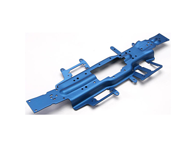 Traxxas Chassis Revo® 3.3 Extended 30mm, 3mm 6061 T-6 Aluminum (Anodized Blue)