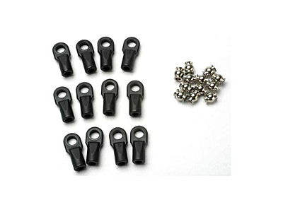 Traxxas Rod Ends with Hollow Balls (12pcs)