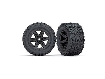 Traxxas Talon Extreme Tires & RXT Wheels 2.8" (Black, 2pcs)