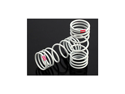Traxxas Front Springs Progressive +10% Rate Pink (2pcs)