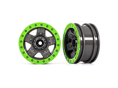 Traxxas TRX-4 Sport Wheels 2.2" (2pcs, Gray-Green)
