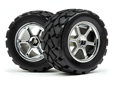 Mounted VT tire/wheel set (4pcs)