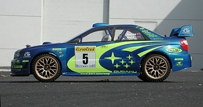 Clear body Subaru Impreza WRC 2001 (200mm)