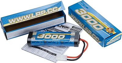LRP Power Pack 3000mAh 7.2V 6S NiMH (Tamiya/JST Plug)