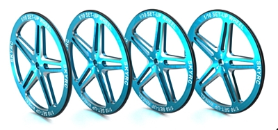 SkyRC 1/10 Set-up Wheel (Blue)