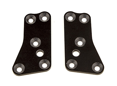 Associated FT Front Upper Suspension Arm Inserts G10 2.0 mm (2pcs)