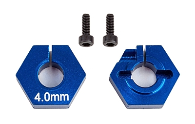 Associated FT Clamping Wheel Hexes, 4.0 mm