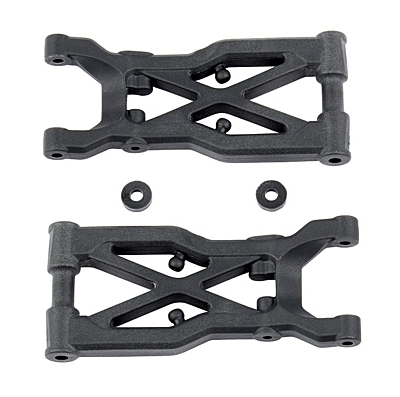 Associated RC10B74 Rear Suspension Arms, hard