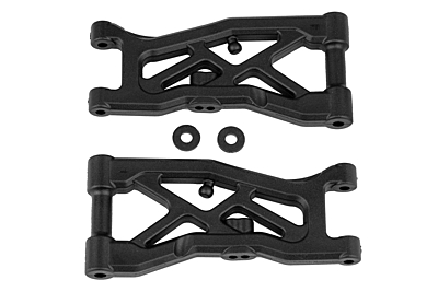 Associated RC10B74.2 Front Suspension Arms, gull wing